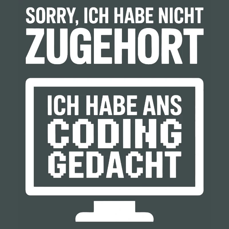 Coding Gedanke Spruch