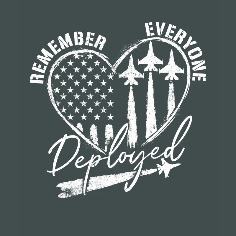 Remember Everyone Deployed RED Friday Troops