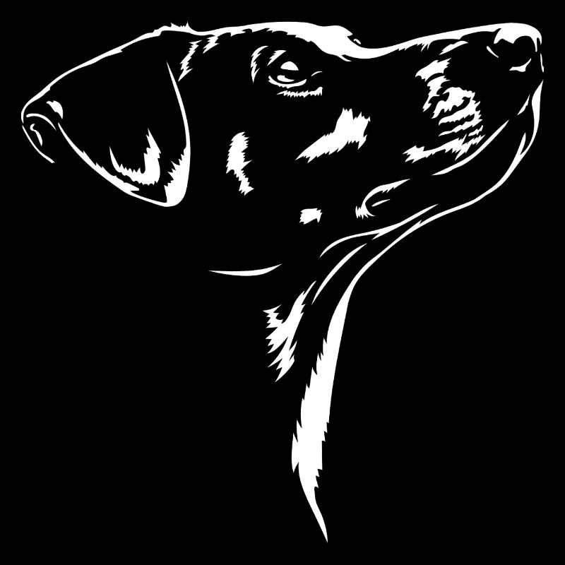Deutscher Pinscher Silhouette Hunde Hund Wilsigns