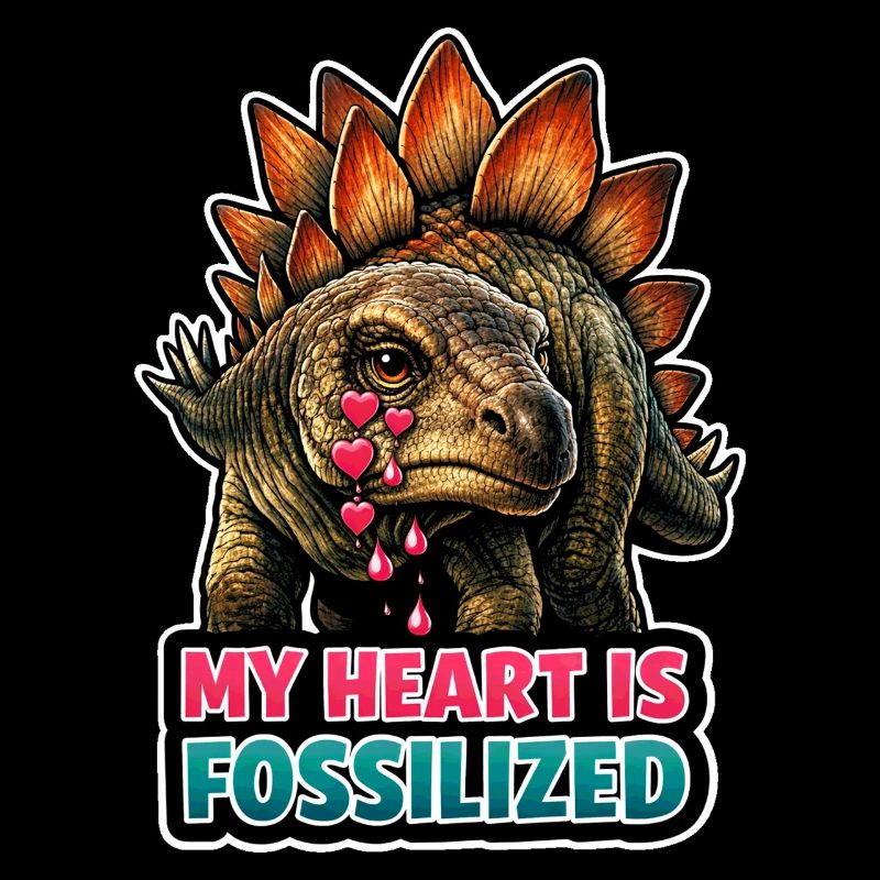 Emo Dinosaur, Sad Dino, Emotional