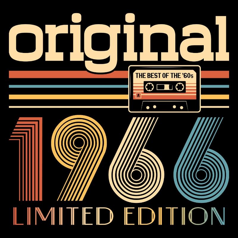 60th Birthday, 60 Years, Original 1966