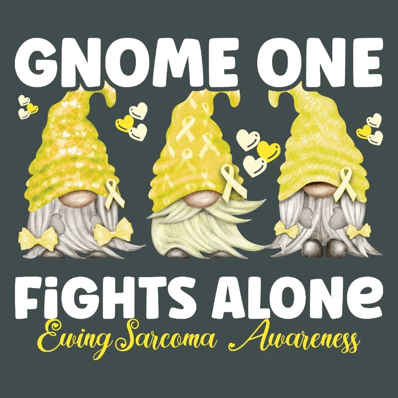 Gnome One fights Ewing's sarcoma alone
