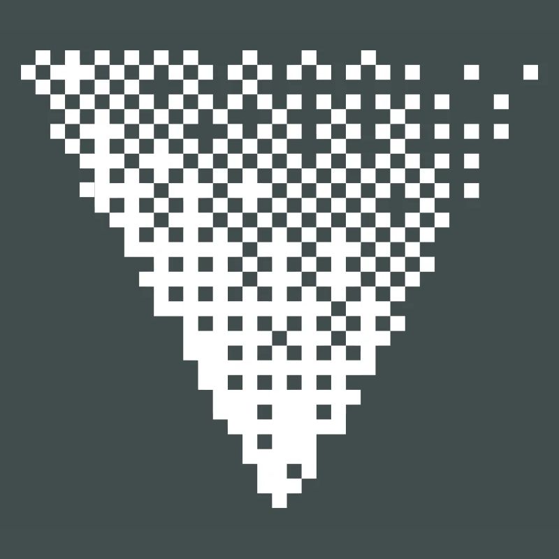 Triangular Halftone Pixel Grid