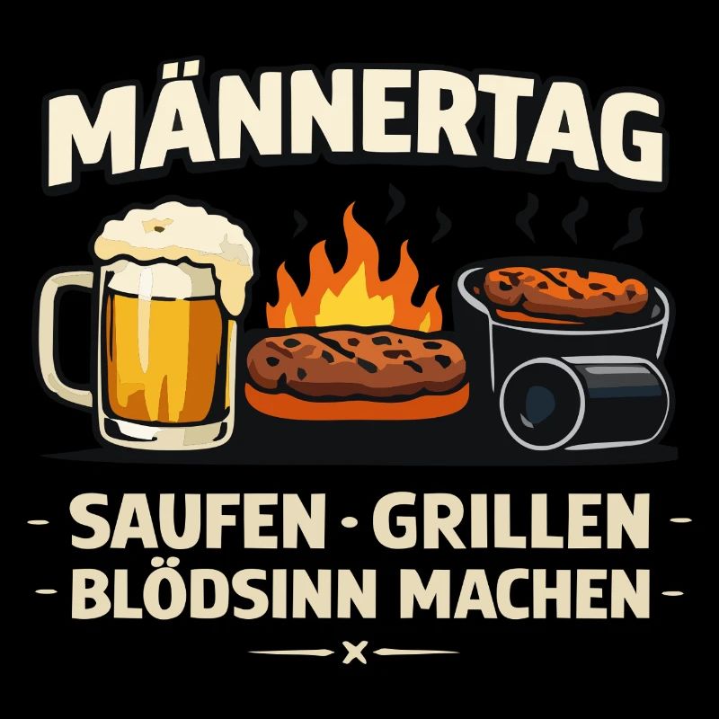 MännerTag Grillgaudi Design
