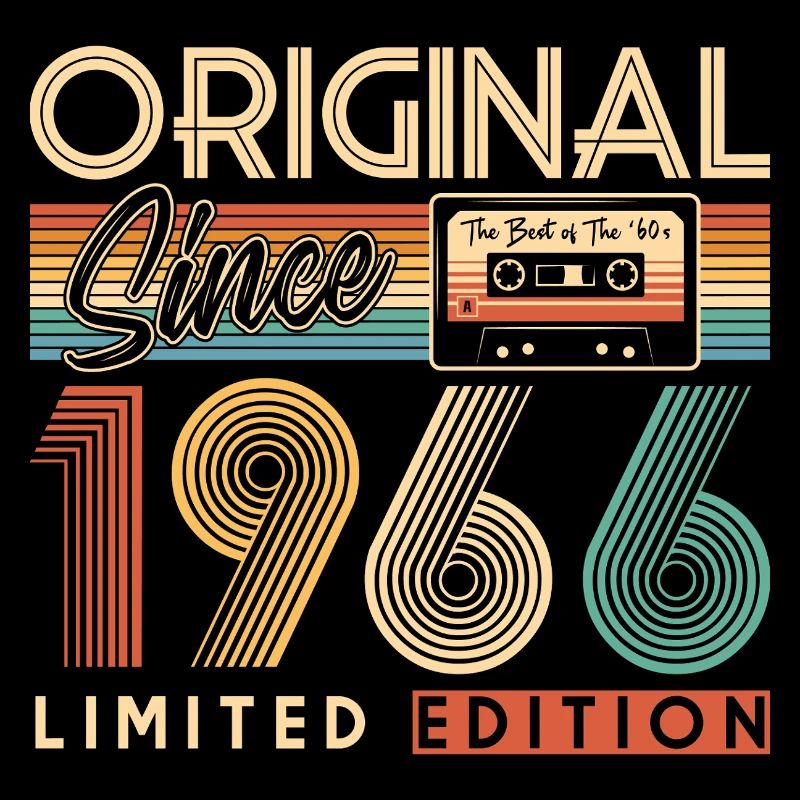 60th Birthday, 60 Years, Original 1966
