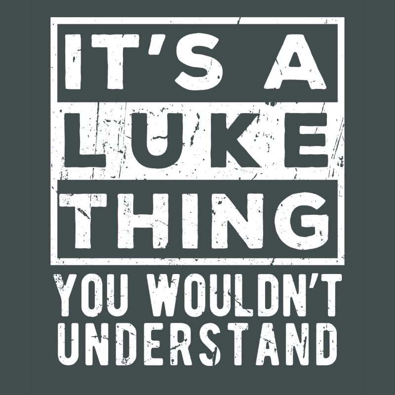 C’est une chose de Luke que tu ne comprendrais pas