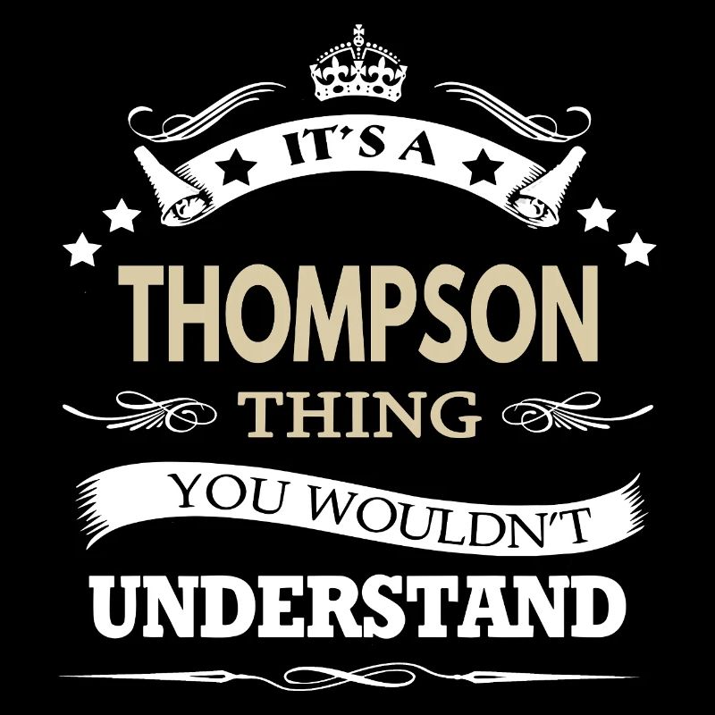 Nom Thompson - C’est une affaire Thompson que tu ne ferais pas