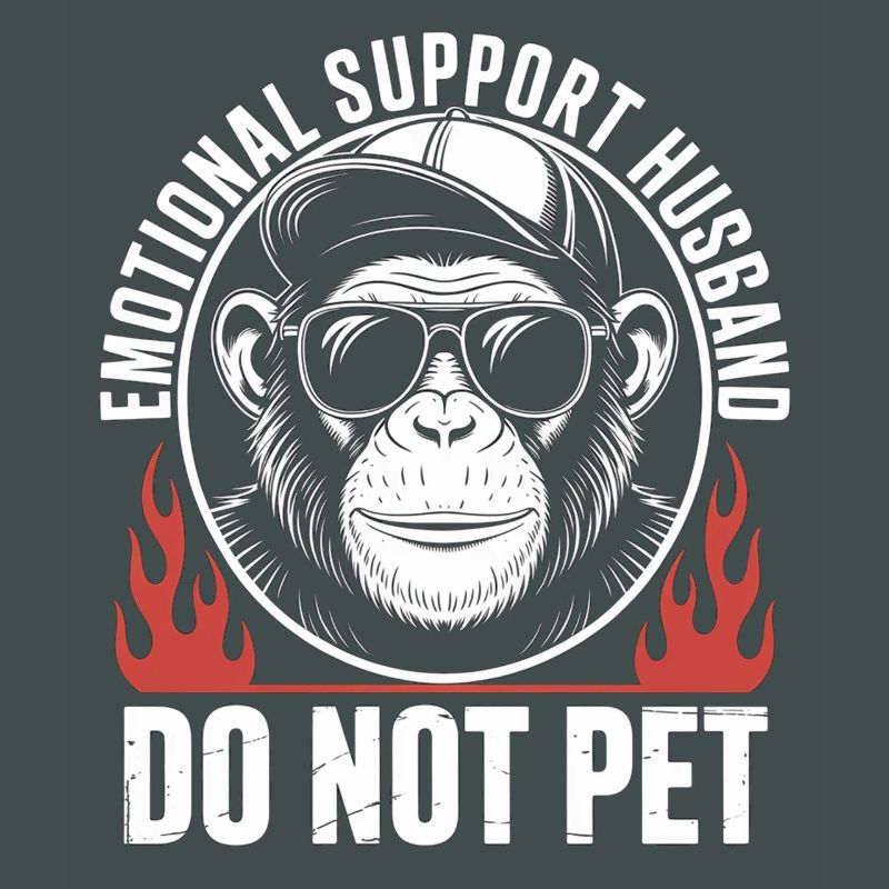 Emotional Support Husband Monkey