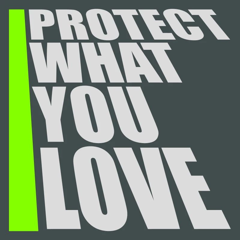 Déclaration de protection de la nature Protéger ce que vous aimez Logo de la Déclaration de Protection de la Nature