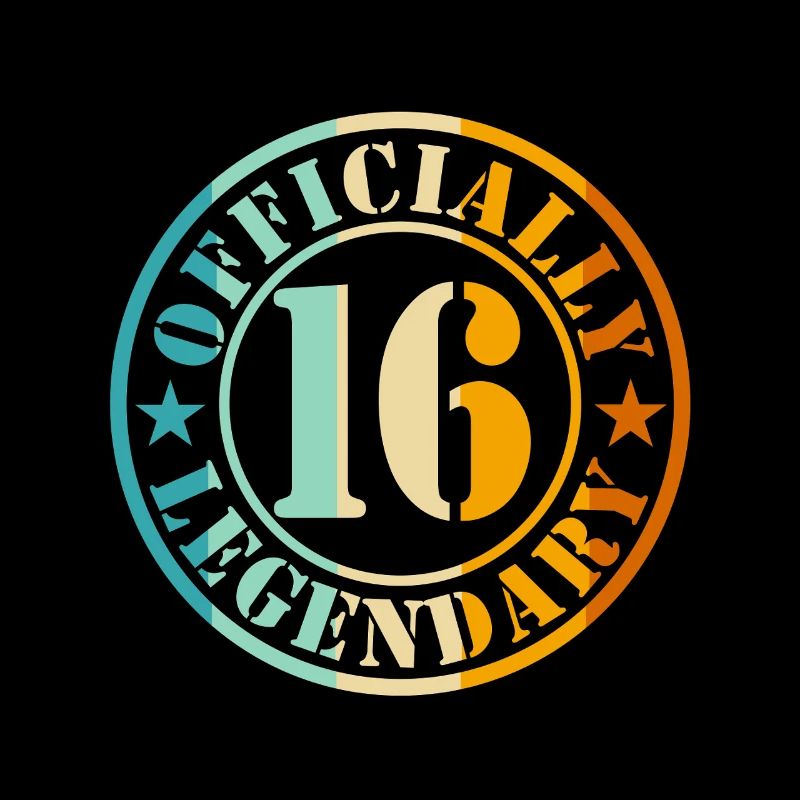 16. Geburtstag Junge Mädchen Legende Level 16