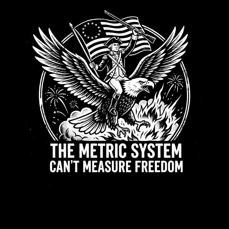 The metric system cannot measure freedom