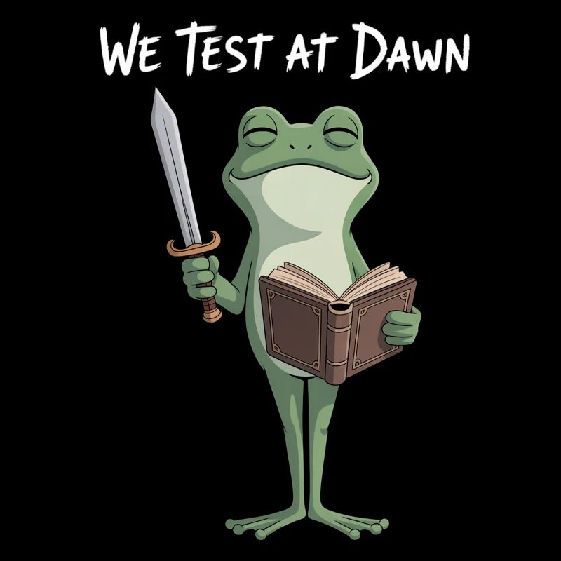 Dawn Test Froschritter