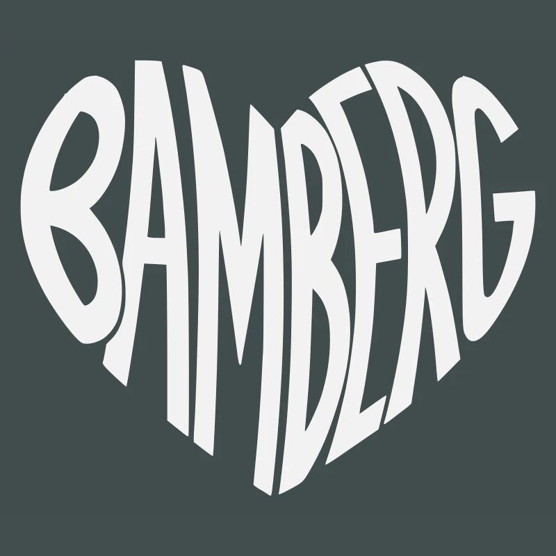 Bamberg Herz Typo