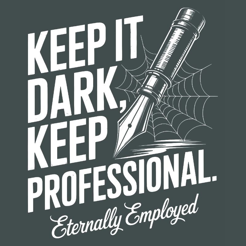 Keep It Dark, Keep It Professional