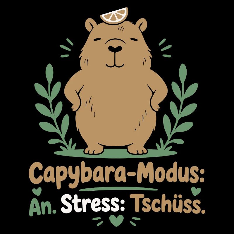 Capybara-Modus — Stress hat Tschüss gesagt