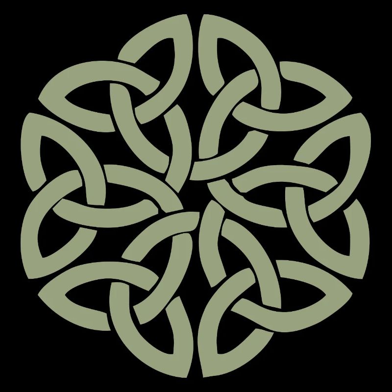 Celtic Knot Circular Interlace