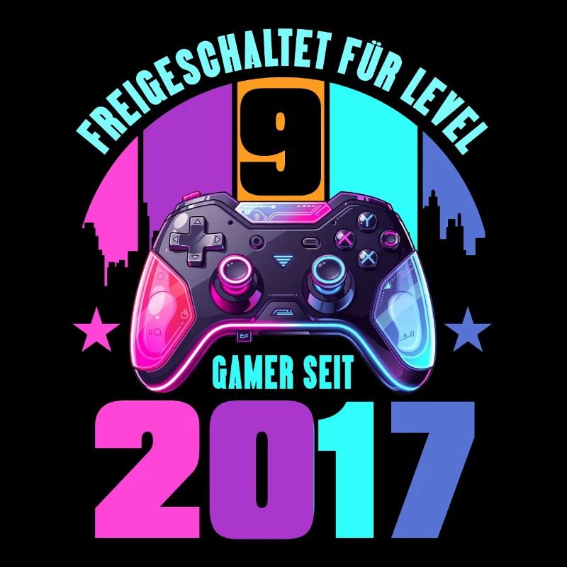 9. Geburtstag Junge Mädchen