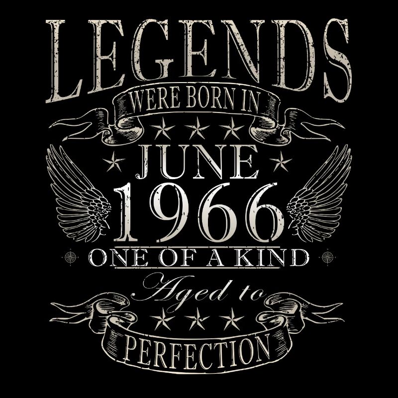 Juni 1966 Vintage-Retro-Geburtstagsgeschenk