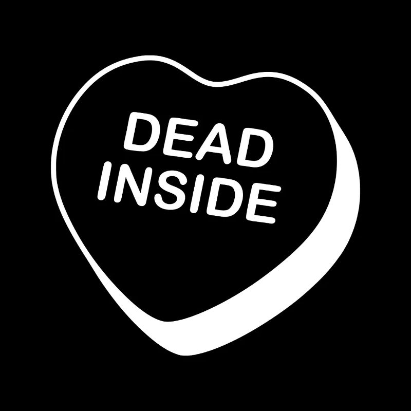 Dead Inside Heart Design