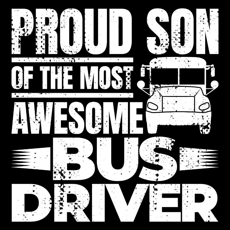 Stolzer Sohn eines tollen Busfahrers