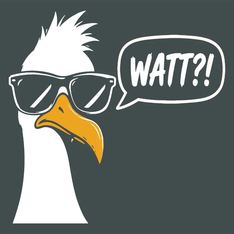 Sonnenbrillen Möwe mit Watt?!