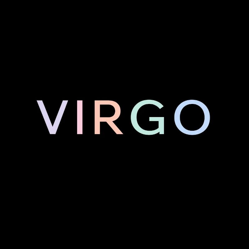 Pastel Virgo Gradient Typeface