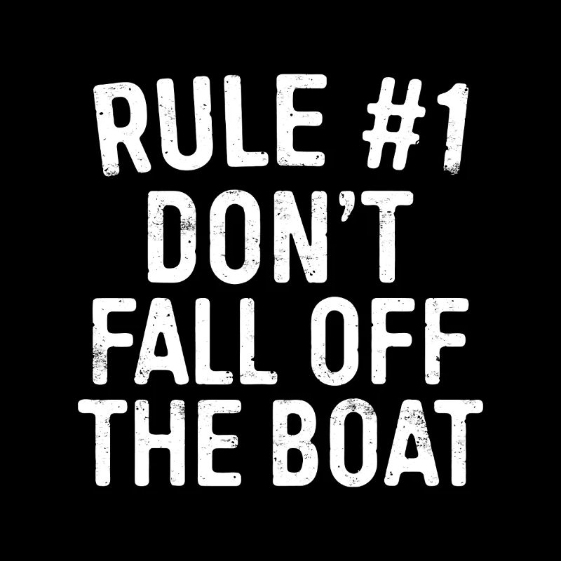 Regel 1: Nicht vom Boot fallen