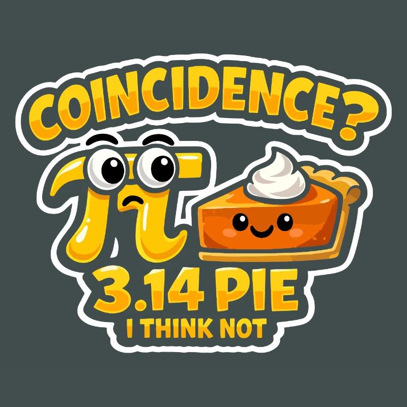 Pi Day Coincidence 3.14 Math Cake Design