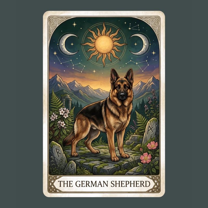 Deutscher Schäferhund Tarot