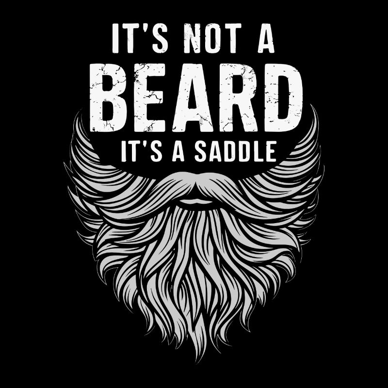 It's not a beard, it's a saddle