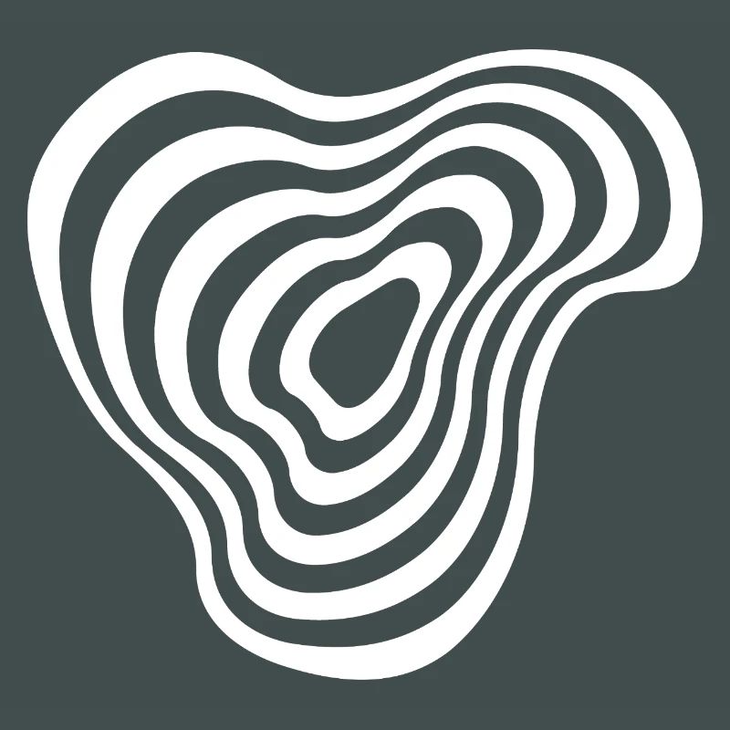 Ondulation des lignes concentriques
