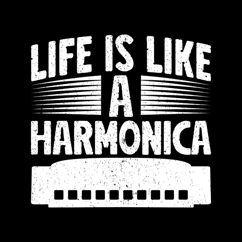 La vie d’un musicien d’harmonica est comme un harmonica