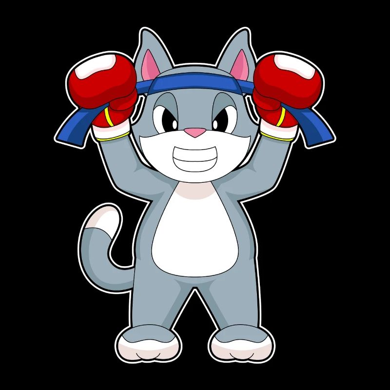 Cat Boxer Gants de boxe Boxe