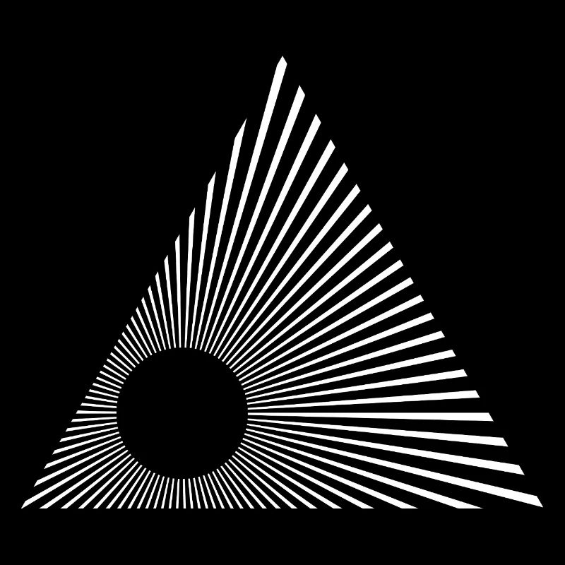 Radiant Triangle Rays