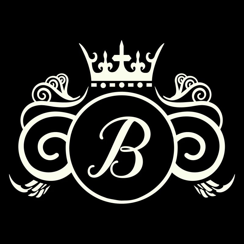 Royal Monogram B