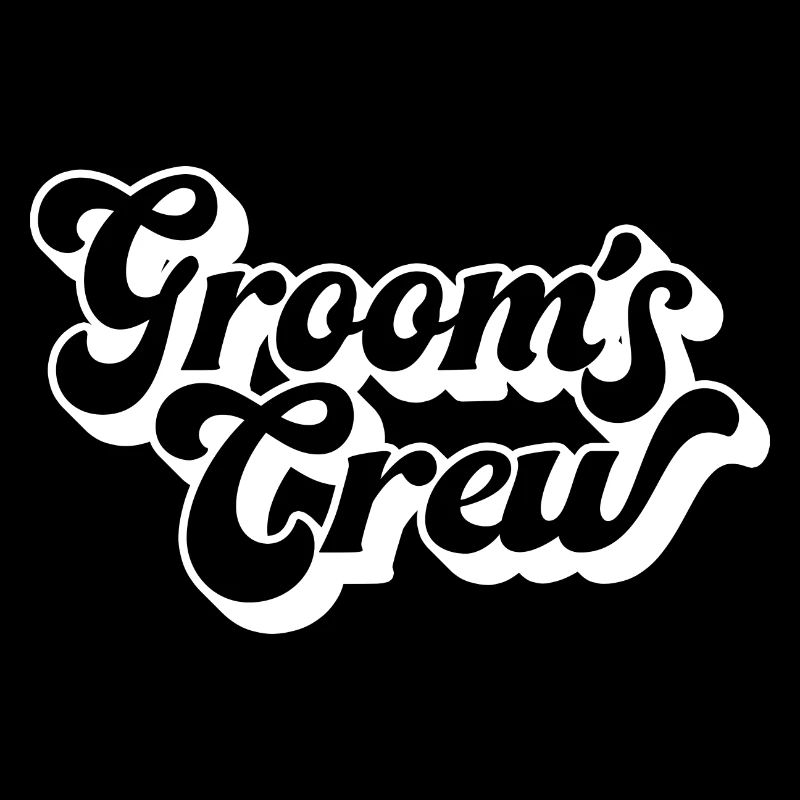 Groom's Crew Bachelor Party Squad Matching Group