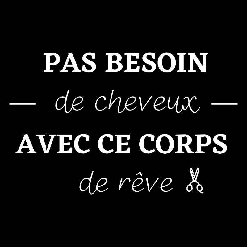 Pas besoin de cheveux avec ce corps de rêve