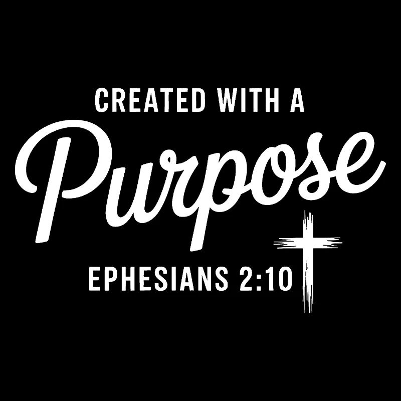 Purposeful Faith Cross Emblem