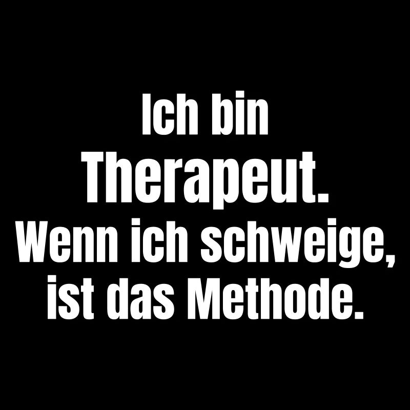 I am a therapist Silence is method