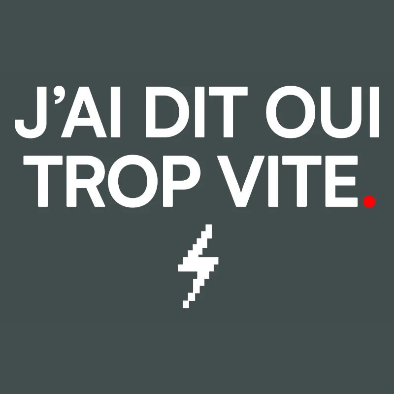 ICH SAGTE ODER ICH BIN ZU SCHNELL | Bürohumor