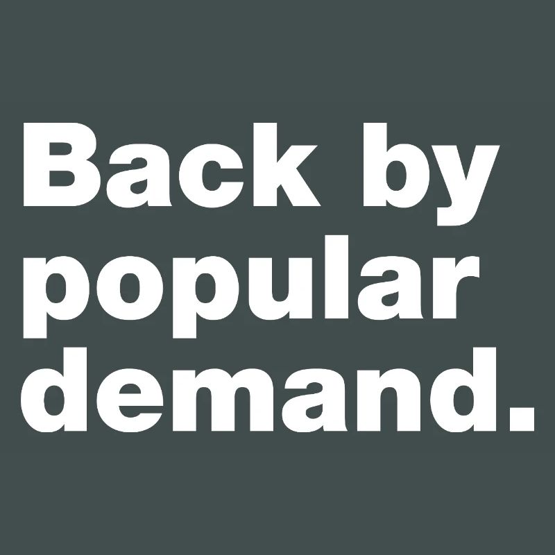 De retour à la demande populaire