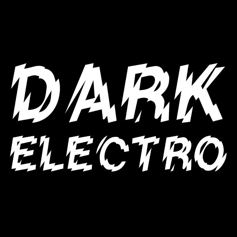 Dark Electro Musiktypografie-Logodesign