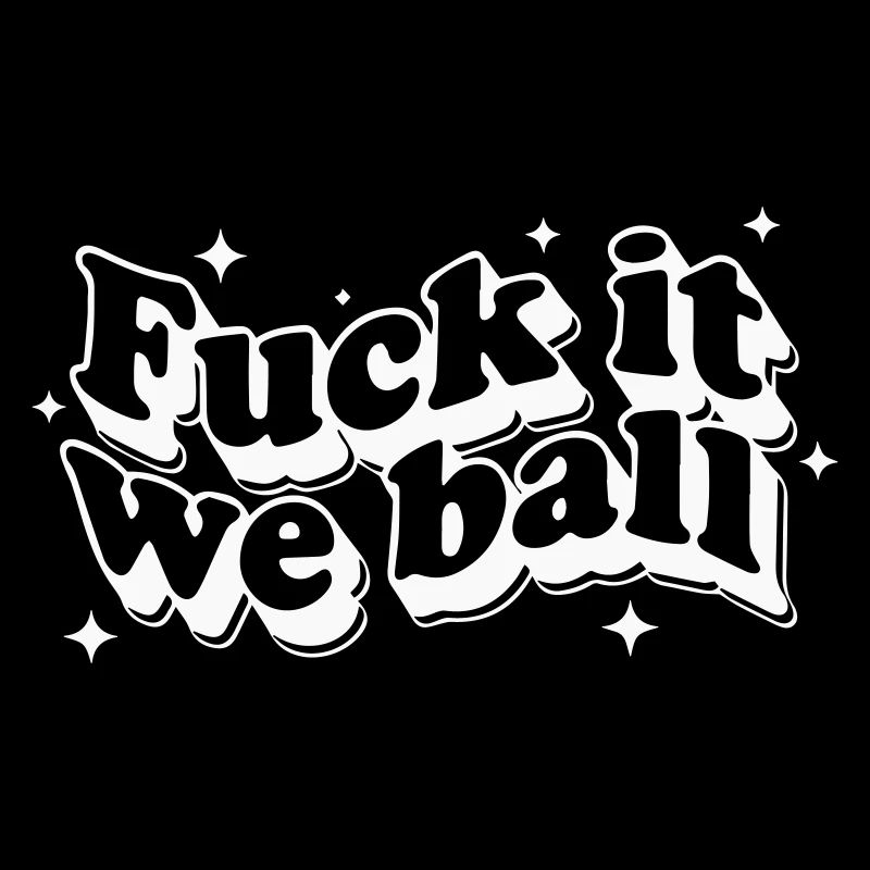 Scheiß drauf, wir sind Ball – Retro Stars White