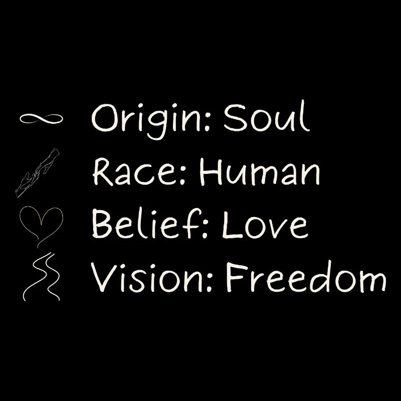 Une seule vision. Une liberté. Une seule humanité.