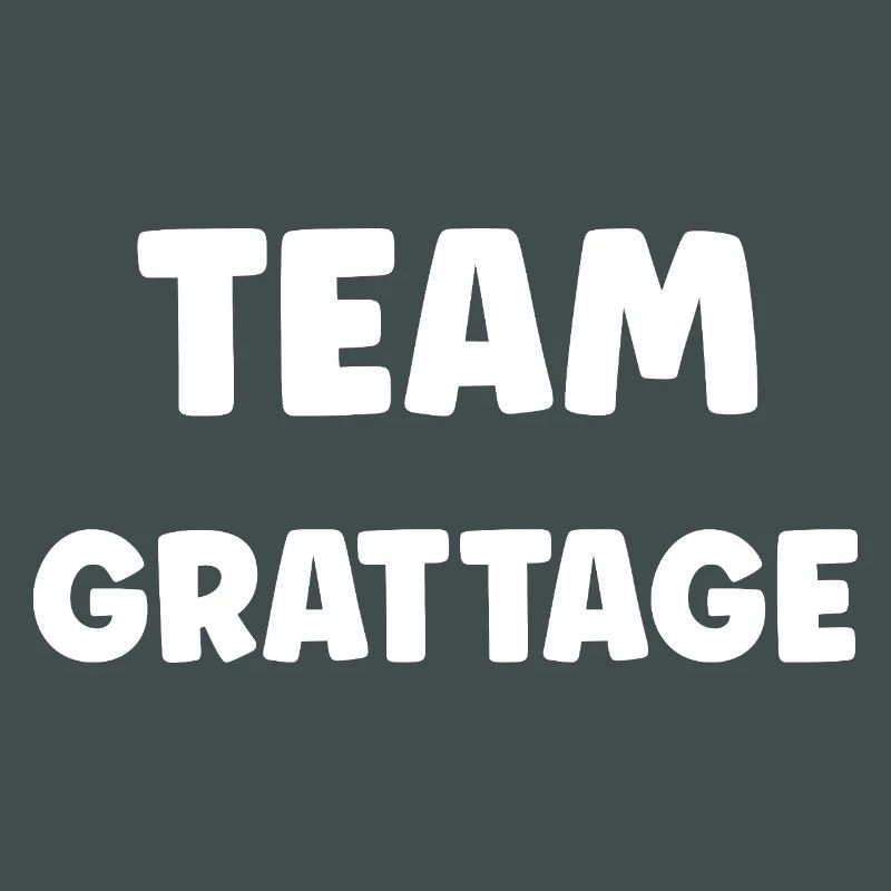 Team Scratching: Black on White