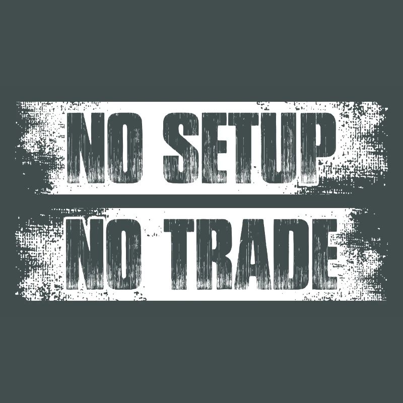 Pas de configuration, pas de commerce, Trader de la Bourse