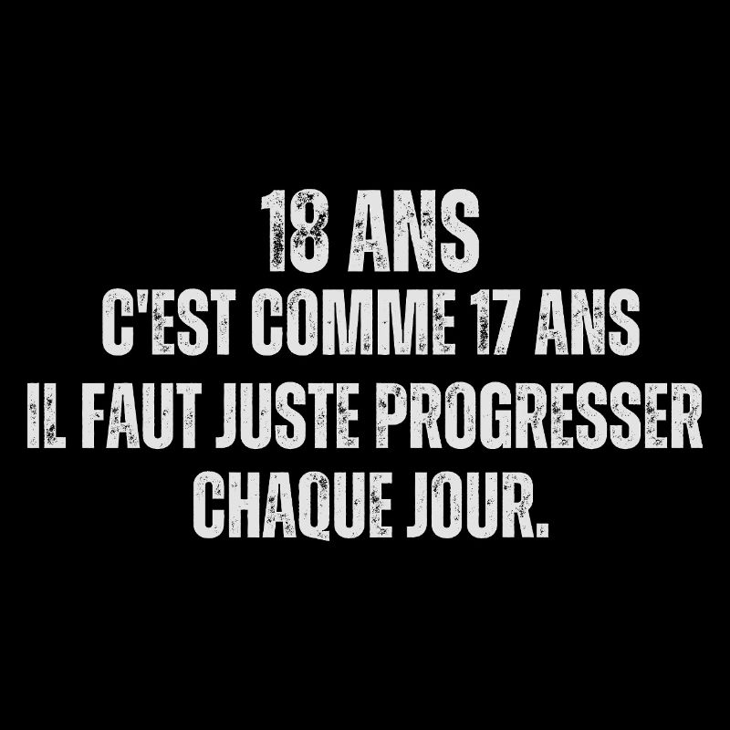 18 ans, c'est comme 17 ans - 18th anniversary 