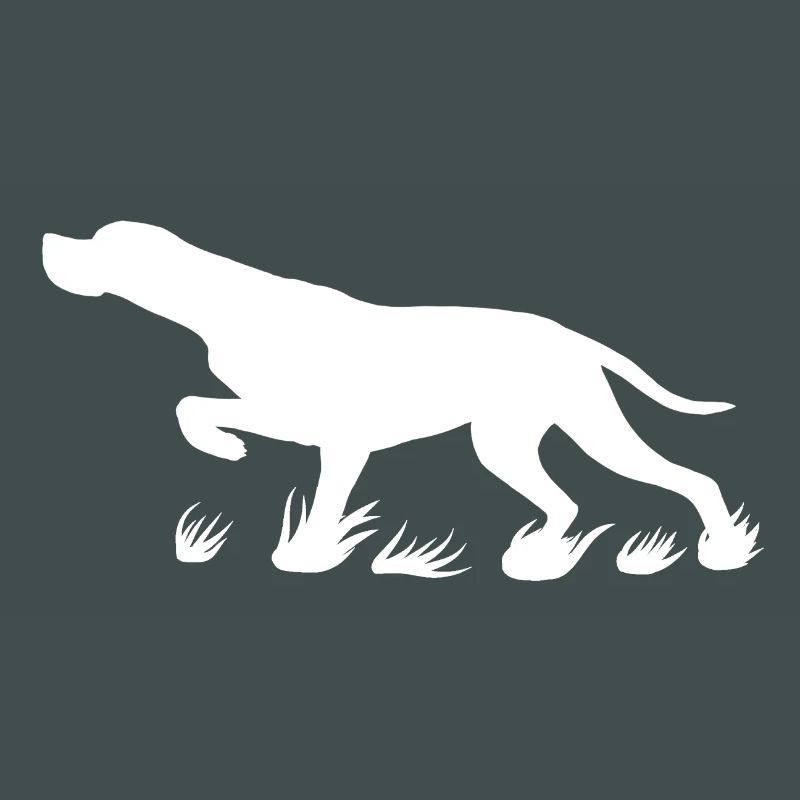 Pointer protruding (white)
