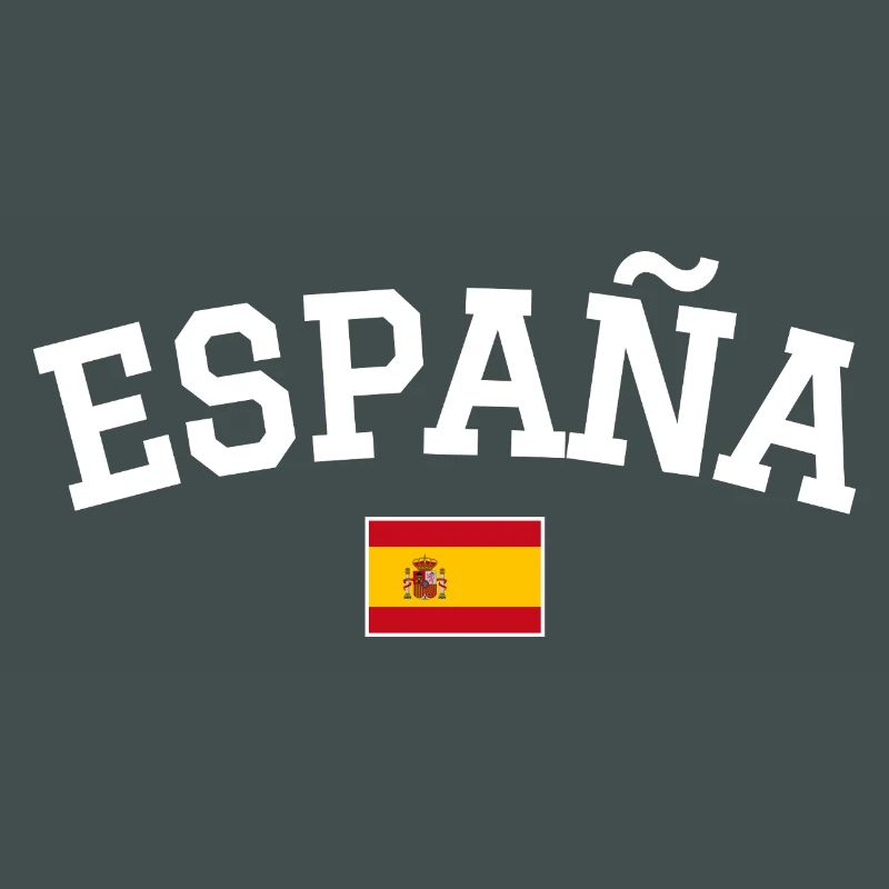 Drapeau espagnol Dessin blanc