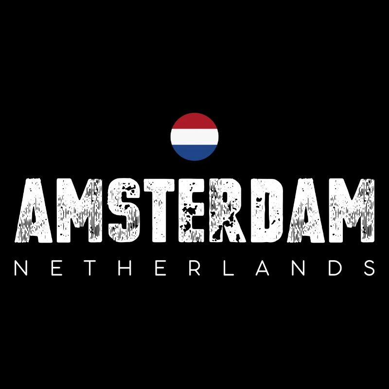 Amsterdam Bold Distressed Typografie